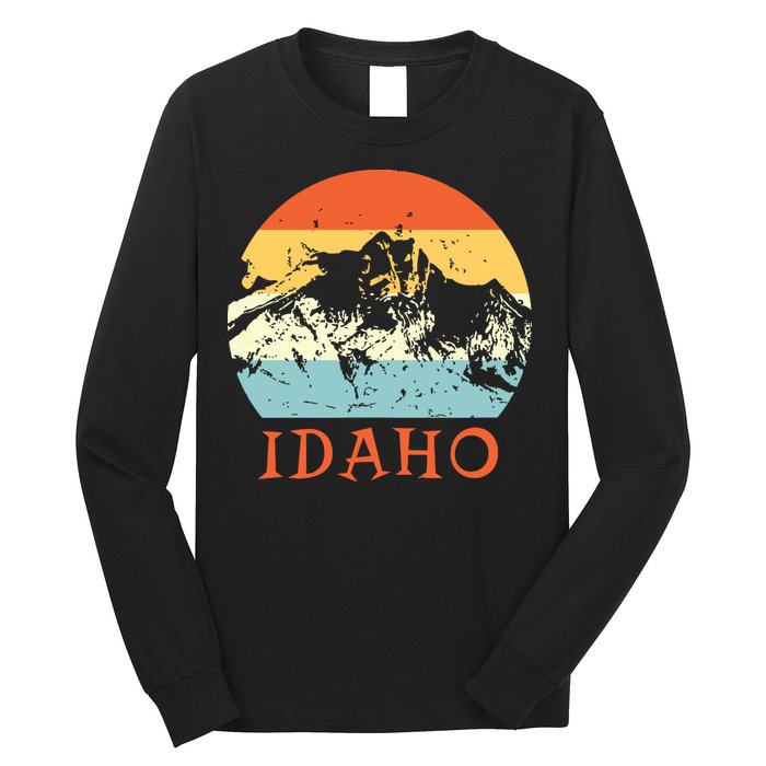 Idaho The Gem State Idaho Long Sleeve Shirt