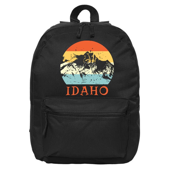 Idaho The Gem State Idaho 16 in Basic Backpack