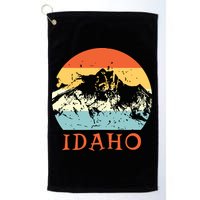 Idaho The Gem State Idaho Golf Towel
