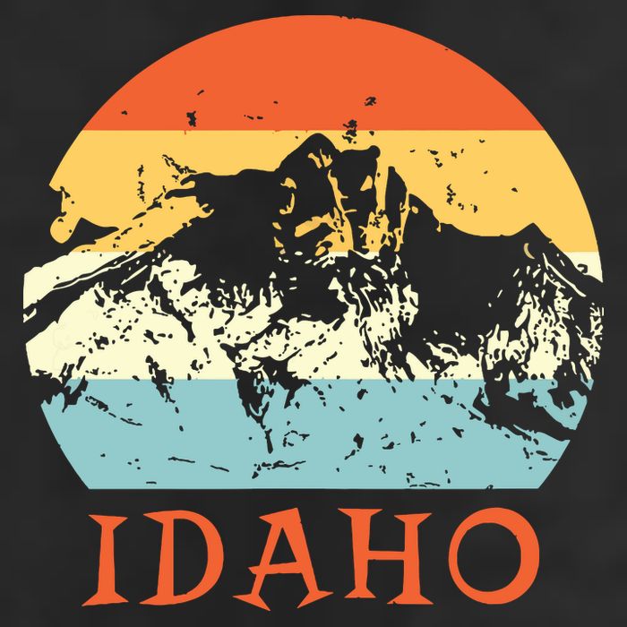 Idaho The Gem State Idaho Golf Towel