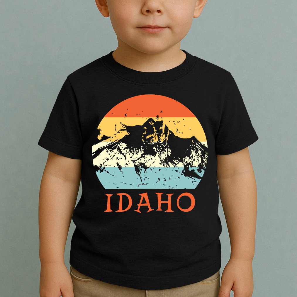 Idaho The Gem State Idaho Toddler T-Shirt