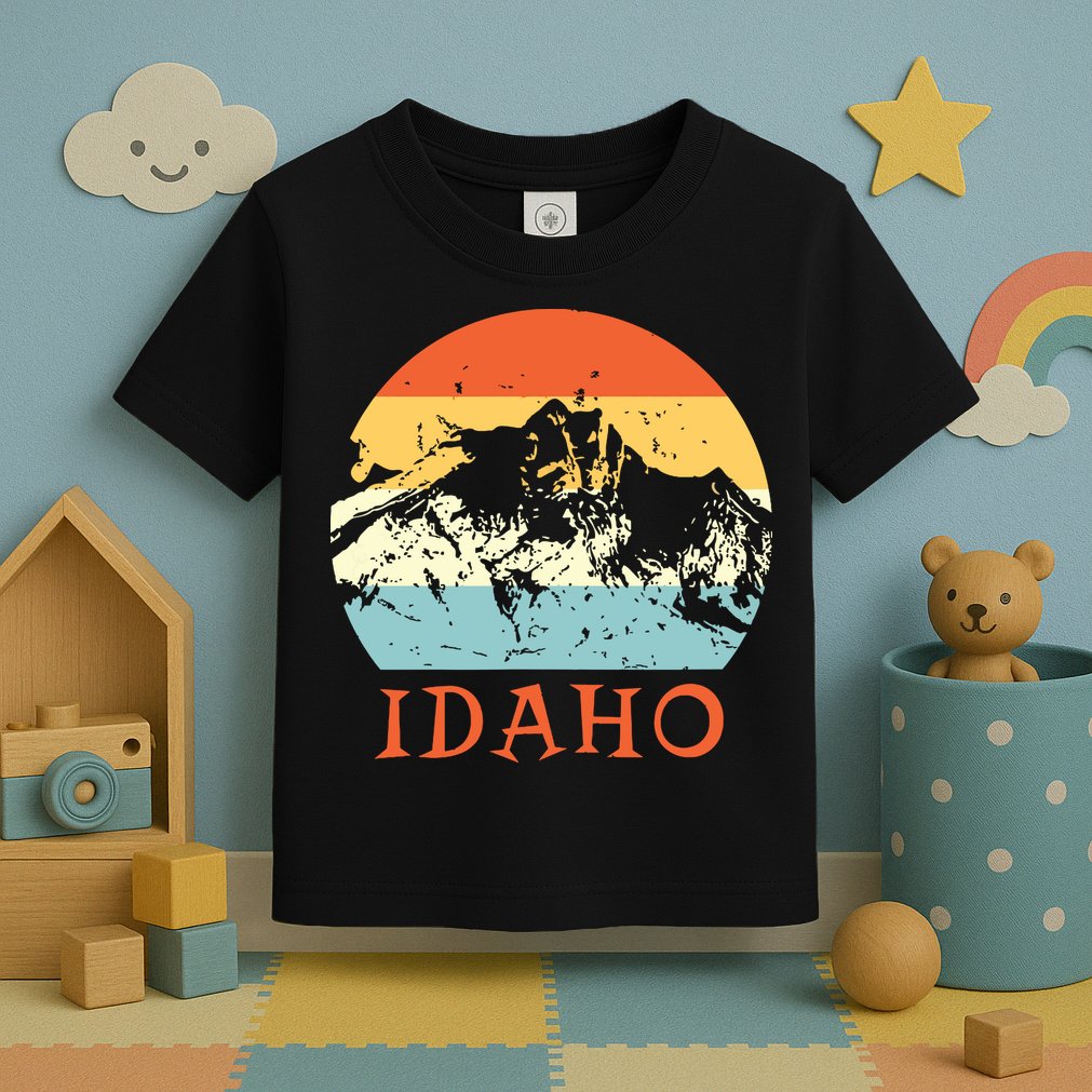 Idaho The Gem State Idaho Toddler T-Shirt