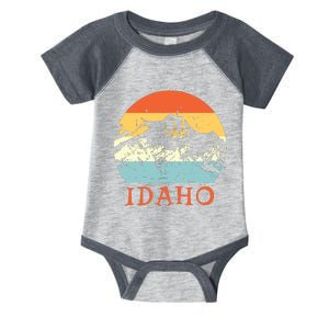 Idaho The Gem State Idaho Infant Baby Jersey Bodysuit