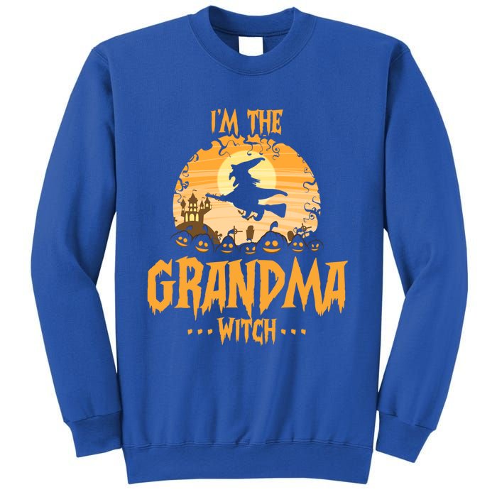 Im The Grandma Witch Matching Family Halloween Party Great Gift Sweatshirt