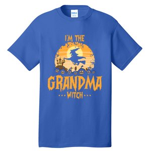 Im The Grandma Witch Matching Family Halloween Party Great Gift Tall T-Shirt