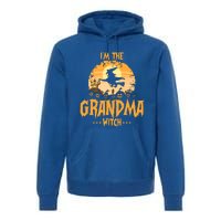 Im The Grandma Witch Matching Family Halloween Party Great Gift Premium Hoodie