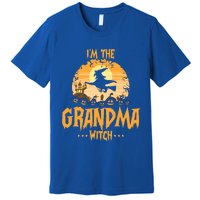 Im The Grandma Witch Matching Family Halloween Party Great Gift Premium T-Shirt