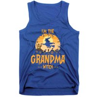 Im The Grandma Witch Matching Family Halloween Party Great Gift Tank Top