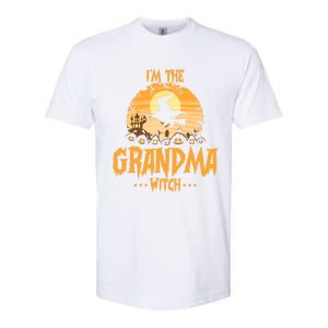 Im The Grandma Witch Matching Family Halloween Party Great Gift Softstyle CVC T-Shirt