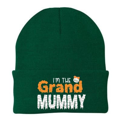 Im The Grand Mummy Funny Grandma Family Halloween Knit Cap Winter Beanie