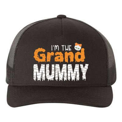 Im The Grand Mummy Funny Grandma Family Halloween Yupoong Adult 5-Panel Trucker Hat