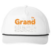 Im The Grand Mummy Funny Grandma Family Halloween Snapback Five-Panel Rope Hat