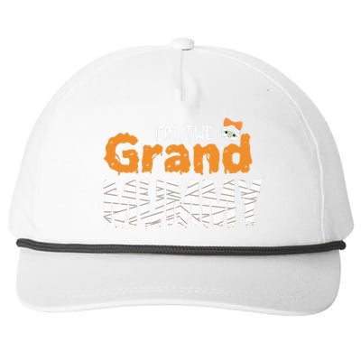 Im The Grand Mummy Funny Grandma Family Halloween Snapback Five-Panel Rope Hat