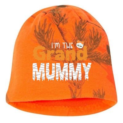 Im The Grand Mummy Funny Grandma Family Halloween Kati - Camo Knit Beanie