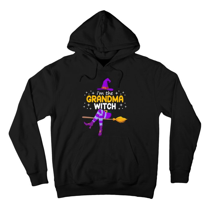 Im The Grandma Witch Halloween Family Matching Group Costume Hoodie