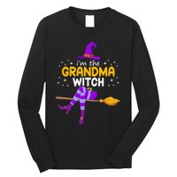 Im The Grandma Witch Halloween Family Matching Group Costume Long Sleeve Shirt