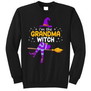 Im The Grandma Witch Halloween Family Matching Group Costume Sweatshirt