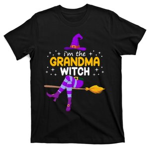 Im The Grandma Witch Halloween Family Matching Group Costume T-Shirt