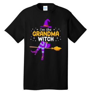 Im The Grandma Witch Halloween Family Matching Group Costume Tall T-Shirt