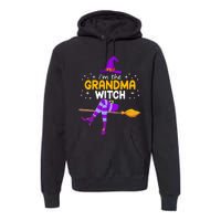 Im The Grandma Witch Halloween Family Matching Group Costume Premium Hoodie