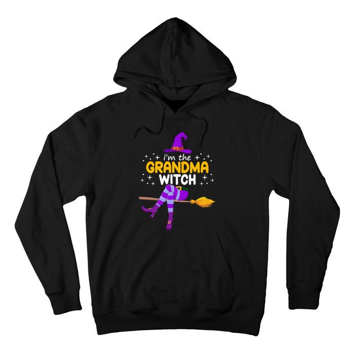 Im The Grandma Witch Halloween Family Matching Group Costume Tall Hoodie