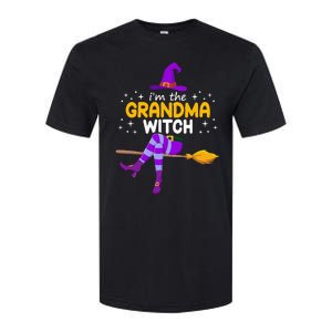 Im The Grandma Witch Halloween Family Matching Group Costume Softstyle CVC T-Shirt