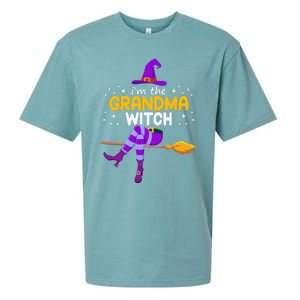 Im The Grandma Witch Halloween Family Matching Group Costume Sueded Cloud Jersey T-Shirt