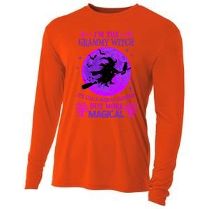 IM The Grammy Witch Like A Normal Grandma Halloween Great Gift Cooling Performance Long Sleeve Crew