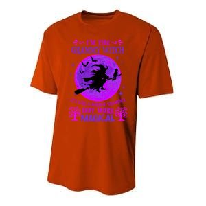 IM The Grammy Witch Like A Normal Grandma Halloween Great Gift Performance Sprint T-Shirt