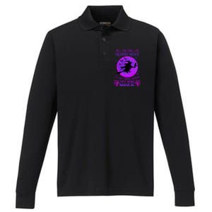 IM The Grammy Witch Like A Normal Grandma Halloween Great Gift Performance Long Sleeve Polo