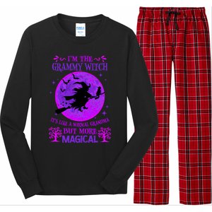 IM The Grammy Witch Like A Normal Grandma Halloween Great Gift Long Sleeve Pajama Set