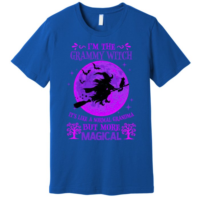 IM The Grammy Witch Like A Normal Grandma Halloween Great Gift Premium T-Shirt