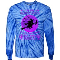 IM The Grammy Witch Like A Normal Grandma Halloween Great Gift Tie-Dye Long Sleeve Shirt