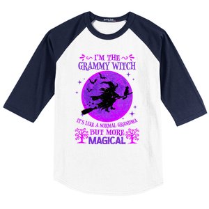 IM The Grammy Witch Like A Normal Grandma Halloween Great Gift Baseball Sleeve Shirt