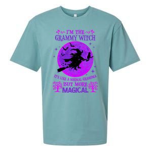 IM The Grammy Witch Like A Normal Grandma Halloween Great Gift Sueded Cloud Jersey T-Shirt