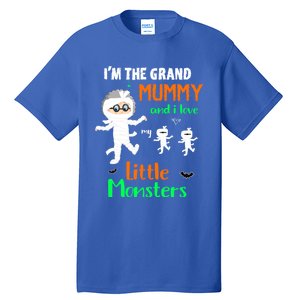 IM The Grand Mummy And I Love My Little Monsters Grandma Gift Tall T-Shirt