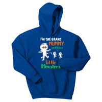 IM The Grand Mummy And I Love My Little Monsters Grandma Gift Kids Hoodie