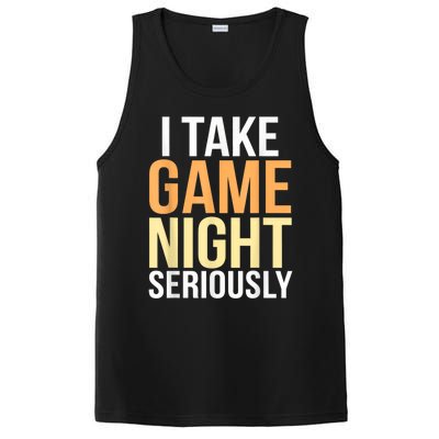 I Take Game Night Seriously Funny Board Game Lover PosiCharge Competitor Tank