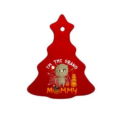 IM The Grand Grandma Halloween The Grand Mummy Gift Ceramic Tree Ornament