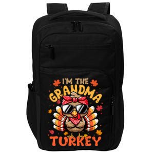 IM The Grandma Turkey Matching 2024 Family Thanksgiving Gift Impact Tech Backpack