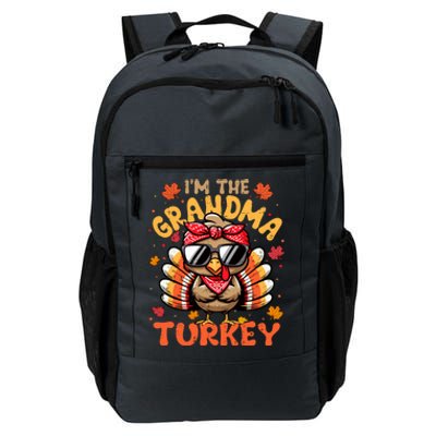 IM The Grandma Turkey Matching 2024 Family Thanksgiving Gift Daily Commute Backpack