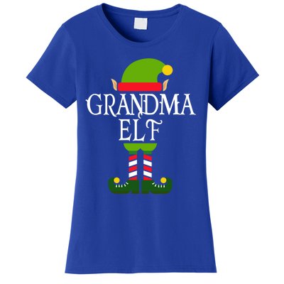 IM The Grandma Elf Family Matching Christmas Pajama Gift Women's T-Shirt