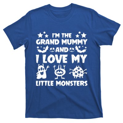 IM The Grand Mummy And I Love My Monsters Grandma Gift Idea Gift T-Shirt