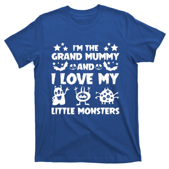 IM The Grand Mummy And I Love My Monsters Grandma Gift Idea Gift T-Shirt