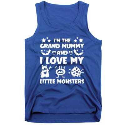 IM The Grand Mummy And I Love My Monsters Grandma Gift Idea Gift Tank Top