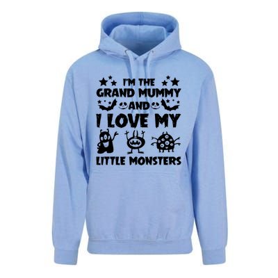 IM The Grand Mummy And I Love My Monsters Grandma Gift Idea Gift Unisex Surf Hoodie