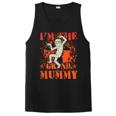 IM The Grand Mummy Funny Grandma Family Halloween Meaningful Gift PosiCharge Competitor Tank