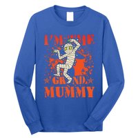 IM The Grand Mummy Funny Grandma Family Halloween Meaningful Gift Long Sleeve Shirt