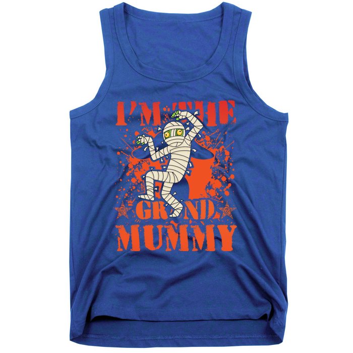 IM The Grand Mummy Funny Grandma Family Halloween Meaningful Gift Tank Top