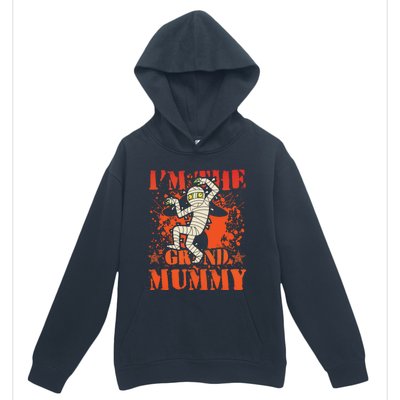 IM The Grand Mummy Funny Grandma Family Halloween Meaningful Gift Urban Pullover Hoodie